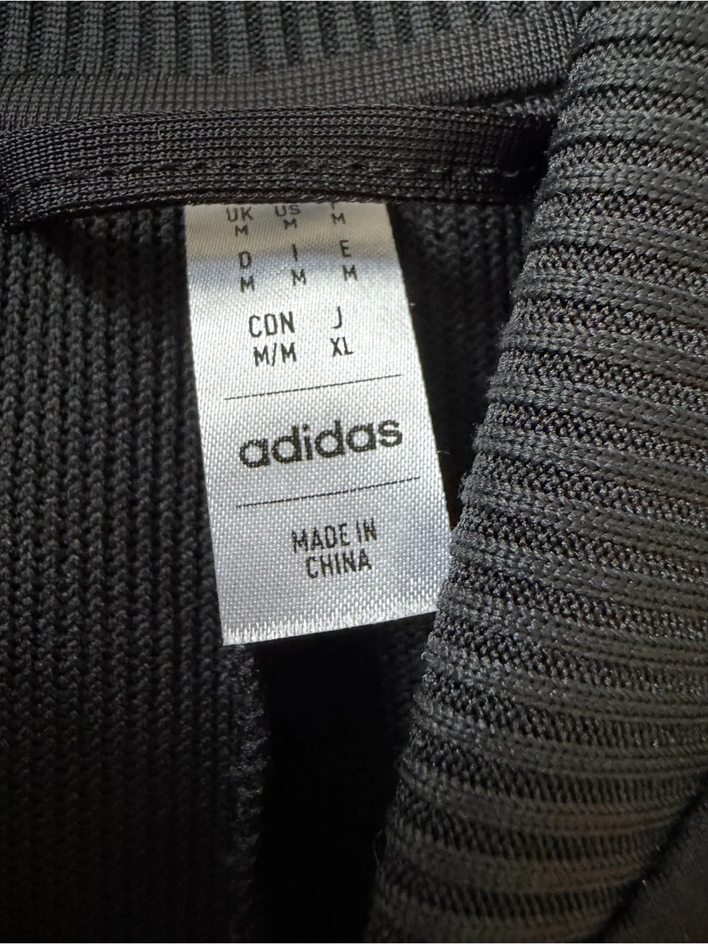 adidas Men's Black Sleeveless Zip-Front Training Vest